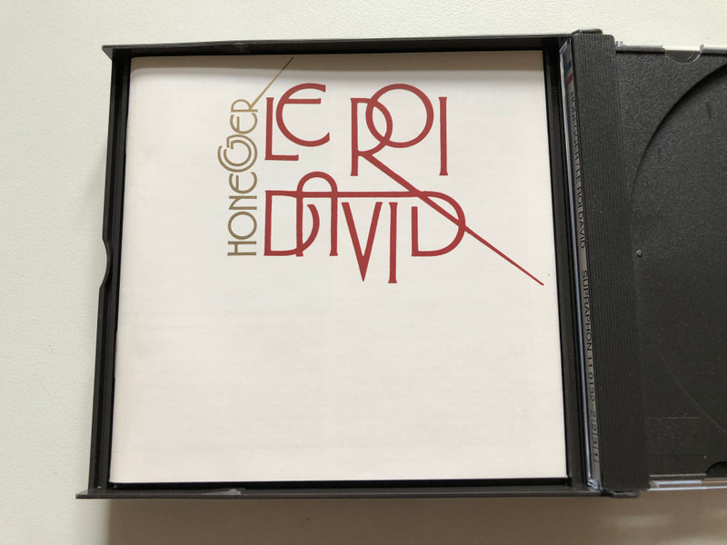 Honegger: Le Roi David - Eda-Pierre, Senn, Raffalli, Mesguich, Gaillard, Czech Philharmonic Chorus And Orchestra, Serge Baudo / Supraphon Audio CD 1988 Stereo, Box Set / 11 0132-2 231