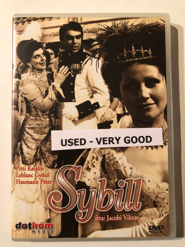 Sybill / Irta: Jacobi Viktor / Pitti Katalin, Leblanc Győző, Haumann Péter / Operetta Film / dotkom media / DVD Video (5996051438518)