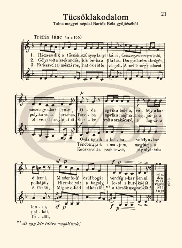 Bárdos Lajos: Kicsinyek kórusa 2 – Hét ének két szólamra | Sheet Music