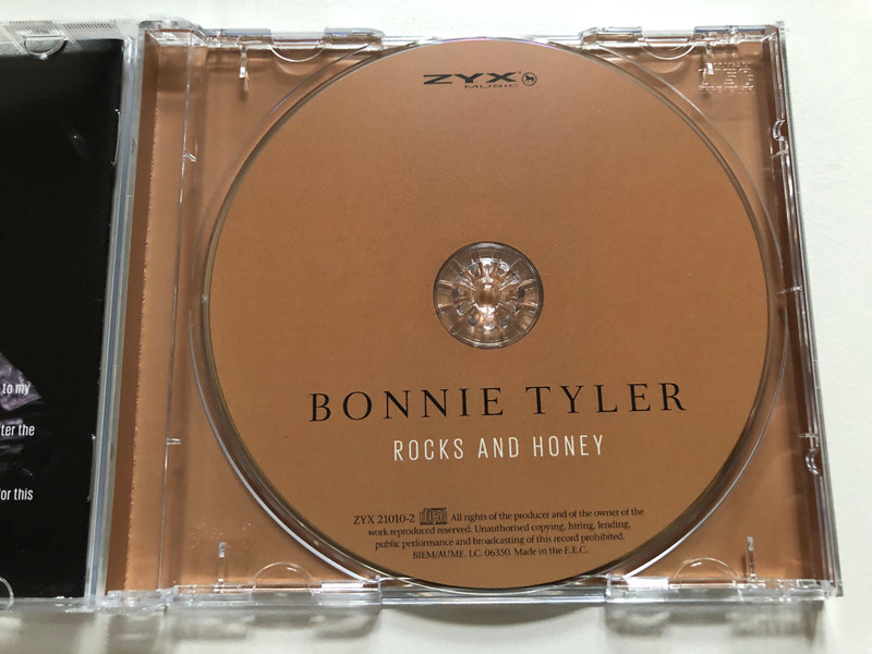Bonnie Tyler – Rocks And Honey / ZYX Music Audio CD 2013 / ZYX 21010-2