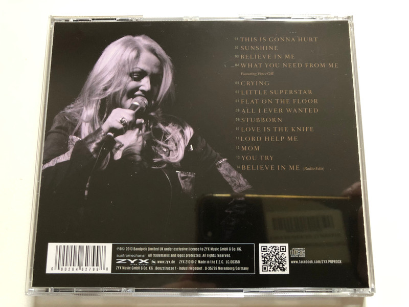 Bonnie Tyler – Rocks And Honey / ZYX Music Audio CD 2013 / ZYX 21010-2