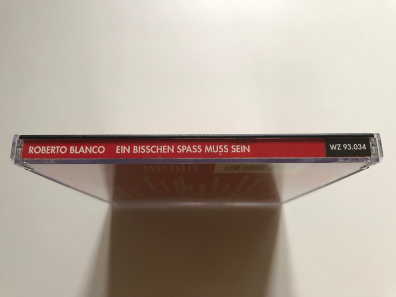 Roberto Blanco – Ein Bißchen Spaß Muß Sein ! / Ein Bißchen Spaß Muß Sein !; Der Puppenspieler Von Mexico; Ich Komm' Zurück Nach Amarillo / Herzklang Audio CD 1994 / WZ 93.034