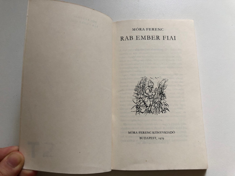 MORA FERENC / RAB EMBER FIAL / MORA FERENC KÖNYVKIADÓ BUDAPEST, 1979 / Paperback (9631115976)