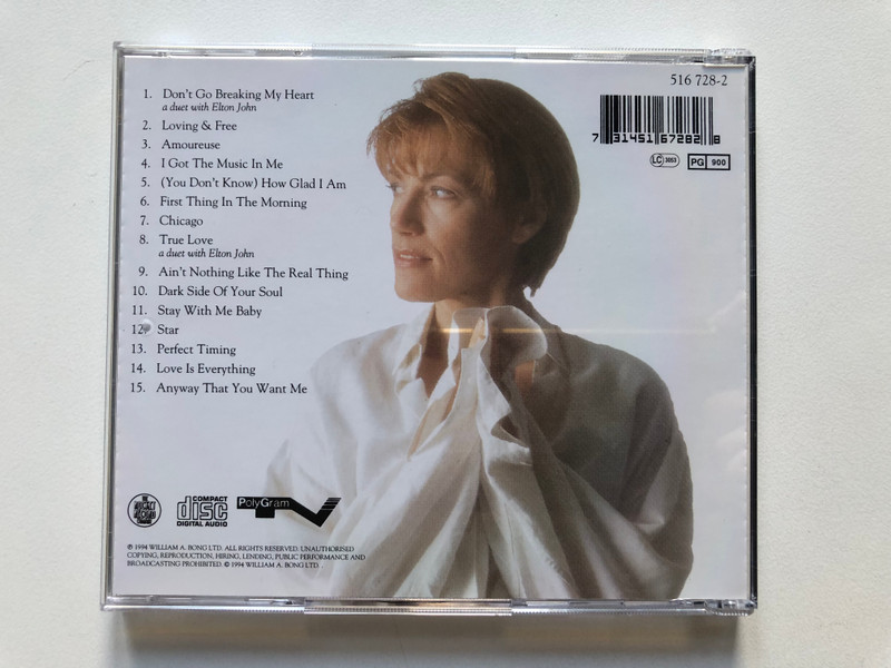 The Very Best Of Kiki Dee / The Rocket Record Company Audio CD 1994 / 516 728-2