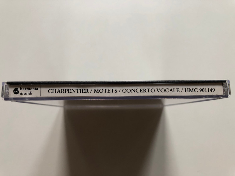 M. A. Charpentier: Motets À Voix Seule & À Deux Voix - Judith Nelson, René Jacobs, William Christie, Jaap ter Linden, Konrad Junghänel, Trix Landolf, Kathrin Bopp / Harmonia Mundi France Audio CD 1984 / HMC 901149 