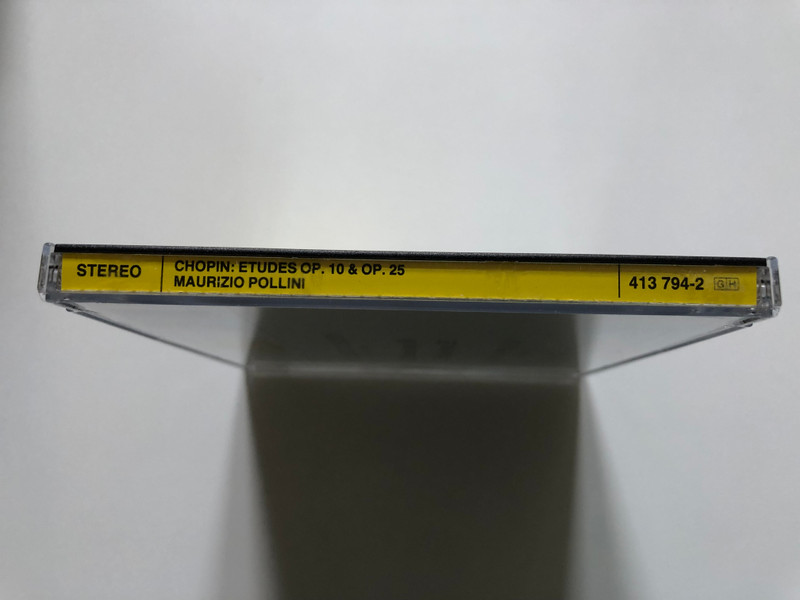 Chopin: Etudes - Maurizio Pollini / Deutsche Grammophon Audio CD Stereo / 413 794-2