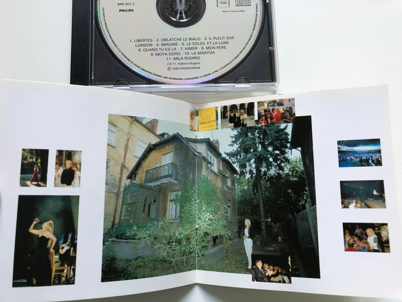 Sylvie Vartan – Enregistrement Public À Sofia, Le 6 Octobre 1990 / Philips Audio CD 1990 / 848 262 - 2 