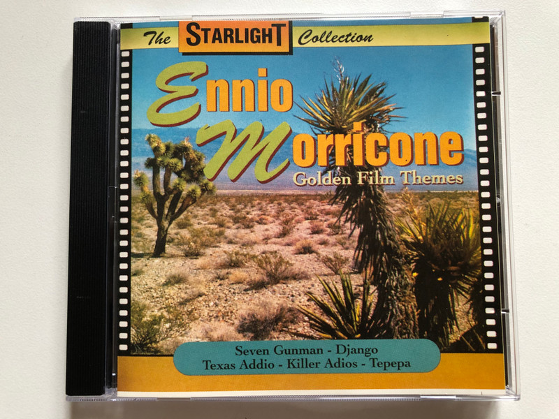 Ennio Morricone: Golden Film Themes - Seven Gunman; Django; Texas Addio; Killer Adios; Tepepa / The Starlight Collection / Galaxy Music Audio CD 1999 / 3885372