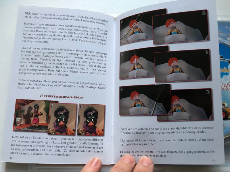 Caprinos eventyrlige verden / Før, under og etter Flåklypa Grand Prix / Before, during and after the Pinchcliffe Grand Prix / 2 Discs / DVD Video (7036988014367)