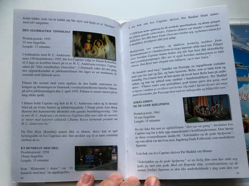 Caprinos eventyrlige verden / Før, under og etter Flåklypa Grand Prix / Before, during and after the Pinchcliffe Grand Prix / 2 Discs / DVD Video (7036988014367)