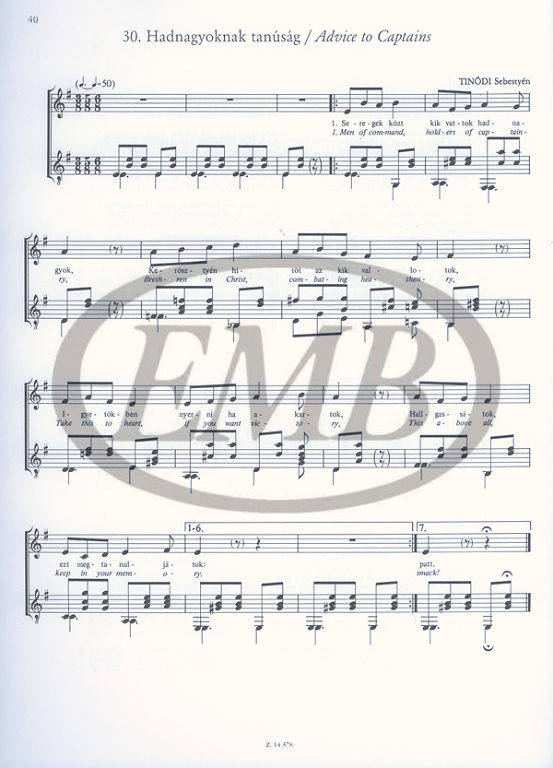 Old Hungarian songs with guitar accompaniment  Edited by Benkő Dániel – Szunyogh Balázs  sheet music (9790080143780)