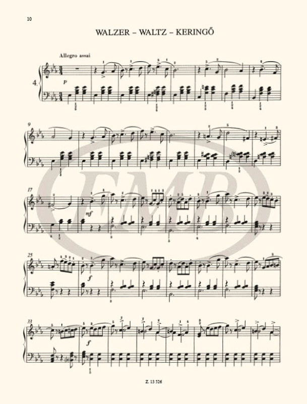 Tchaikovsky, Pyotr Ilyich EASY MASTERPIECES FOR PIANO  Selected and edited by Both Lehel  sheet music (9790080135266)
