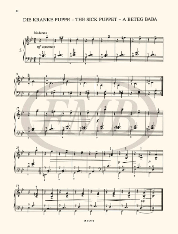 Tchaikovsky, Pyotr Ilyich EASY MASTERPIECES FOR PIANO  Selected and edited by Both Lehel  sheet music (9790080135266)