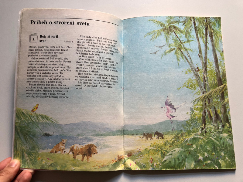 Biblické dejiny v 365 príbehoch 1. / Zošit 1 (Príbehy 1-30) / ELMAR GRUBER / VYDAVATELSTVO OBZOR 1991 / Paperback (8021501707)