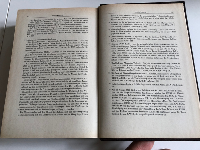W.I.LENIN / AUSGEWÄHLTE WERKE / BAND III / Institut für Marsismus-Leninismus beina ZK der KPdSU / DIETZ VERLAG BERLIN 1978 / HARDCOVER
