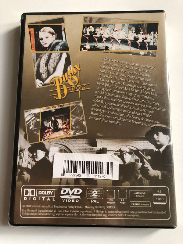 BUGSY MALONE  A GOODTIMES PRODUCTION of ALAN PARKER'S FILM  Music available on Polydar  DVD Video (5999545111270)