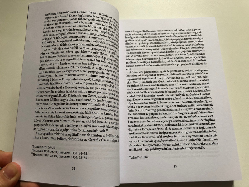 Hazafiúi Szózat a' Magyar Nemességhez (1809) / KISFALUDY SÁNDOR / Forráskiadás / sajtó alá rendezte NAGY ÁGOSTON / retextum / r.e.c.i.t.i / Budapest, 2022 / Paperback (9786156255457)