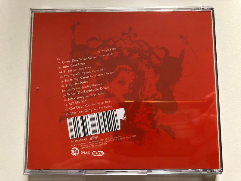 Armand Van Helden – Nympho / [PIAS] Recordings Audio CD 2005 / PIASB 145 CD