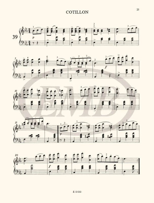 Schubert, Franz EASY MASTERPIECES FOR PIANO  Selected and edited by Csurka Magda  sheet music (9790080132128)
