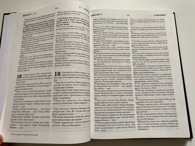 БИБЛИЯ / ЖАҢА ӨСИЕТ ЖЫРЛАР НАҚЫЛ СӨЗДЕР / NEW TESTAMENT PSALMS PROVERBS / НОВЫЙ ЗАВЕТ ПСАЛМЫ ПРИТЧИ / Библейская Миссия 2022 / Hardcover (9786010680678)