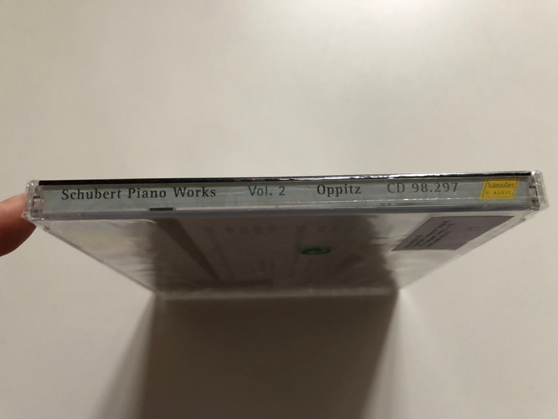 Franz Schubert, Gerhard Oppitz – Piano Works, Vol. 2 - Klaviersonate A-Dur D 959; Klaviersonate E-Dur D 157 / Hänssler Classic Audio CD 2008 / CD 98.297 