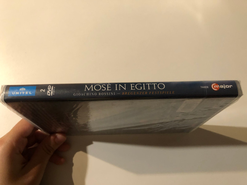 MOSÈ IN EGITTO - MOSES IN ÄGYPTEN / GIOACHINO ROSSINI / WIENER SYMPHONIKER PRAGER PHILHARMONISCHER CHOR ENRIQUE MAZZOLA / Staged by LOTTE DE BEER / major / unitel classica / DVD Video (814337014483)