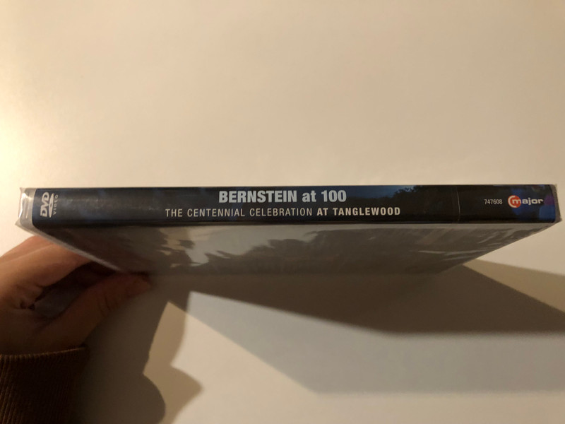 BERNSTEIN at 100  THE CENTENNIAL CELEBRATION AT TANGLEWOOD  THE OFFICIAL BERNSTEIN CENTENNIAL CONCERT incl. BONUS BERNSTEIN AT TANGLEWOOD  major  DVD Video (814337014766)