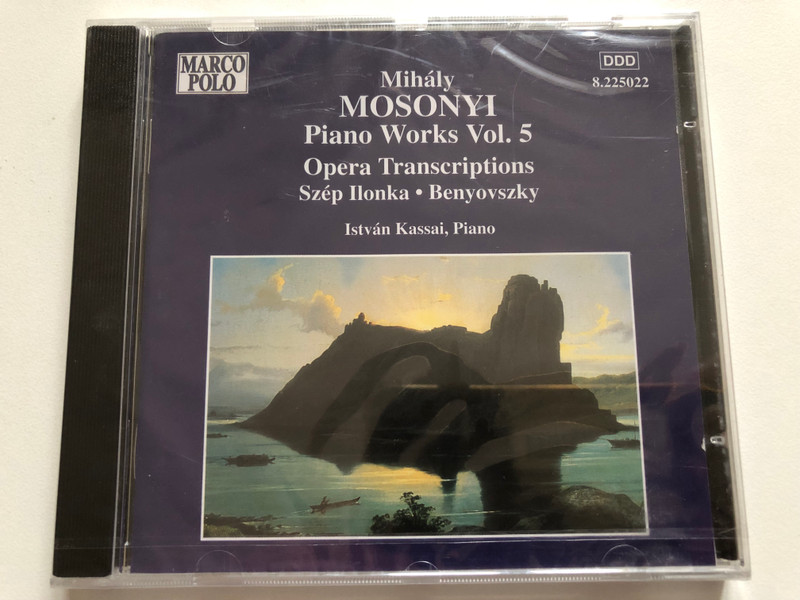 Mihaly Mosonyi: Piano Works Vol. 5 - Opera Transcriptions, Szep Ilonka, Benyovszky, Istvan Kassai (piano) / Marco Polo Audio CD 1998 Stereo / 8.225022
