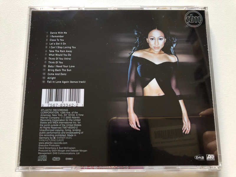 Debelah Morgan – Dance With Me / DAS Label Audio CD 2000 / 7567-83342-2