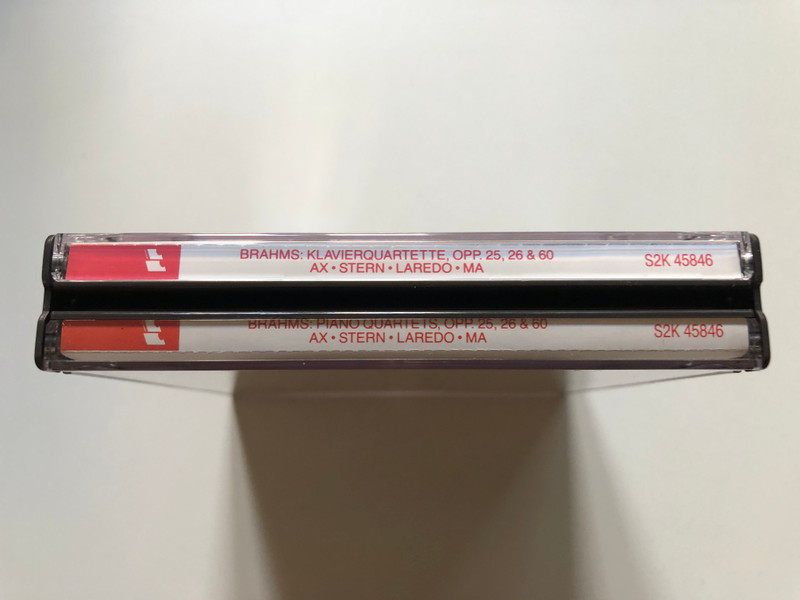 Emanuel Ax, Isaac Stern, Jaime Laredo, Yo-Yo Ma – Btahms: The Piano Quartets, Opp. 25, 26 & 60 / Sony Classical 2x Audio CD 1990 / S2K 45846