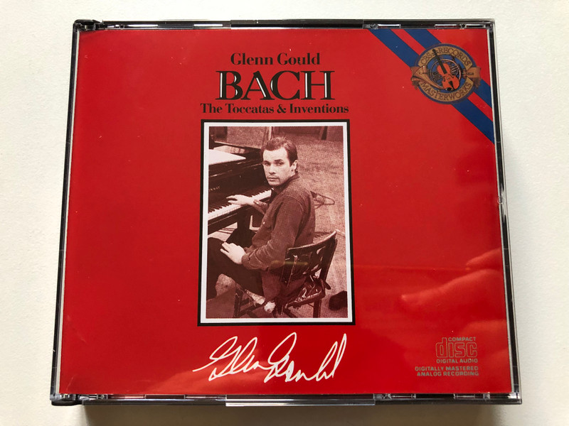Glenn Gould - Bach: The Toccatas & Inventions / CBS Masterworks 2x Audio CD 1987 / M2K 42269