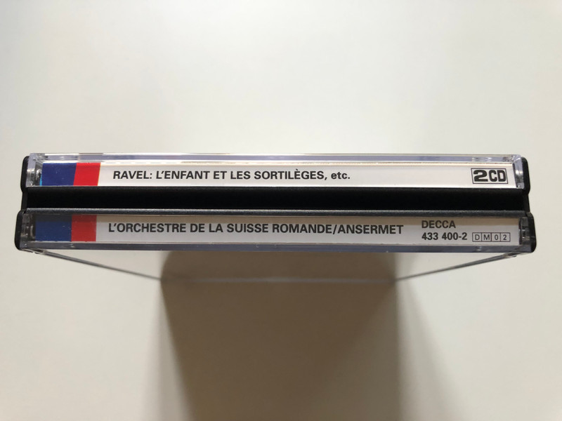 Ravel - L'Enfant Et Les Sortilèges, L' Heure Espagnole; Debussy - Le Martyre De Saint Sébastien - Ernest Ansermet, L'Orchestre De La Suisse Romande / Historic / Decca 2x Audio CD 1992 Stereo, Mono / 433 400-2