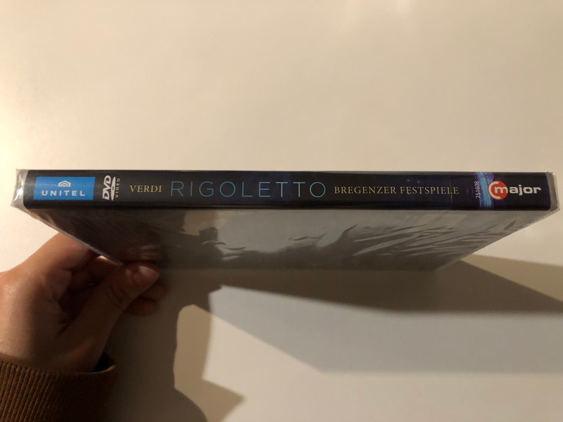 RIGOLETTO - VERDI / Stephen Costello, Vladimir Stoyanov, Mélissa Petit, Miklós Sebestyén, Katrin Wundsam / WIENER SYMPHONIKER, ENRIQUE MAZZOLA / STAGE DIRECTOR PHILIPP STÖLZL / BREGENZER FEST SPIELE / Unitel Classica / major / DVD Video (814337015169)
