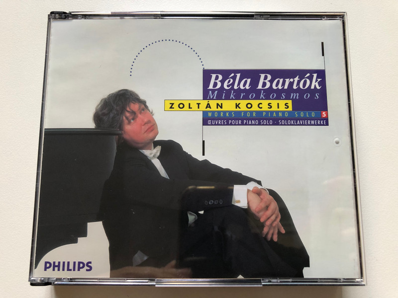 Béla Bartók: Mikrokosmos - Zoltán Kocsis - Works For Piano Solo 5 / Philips 2x Audio CD 1999 / 462 381-2