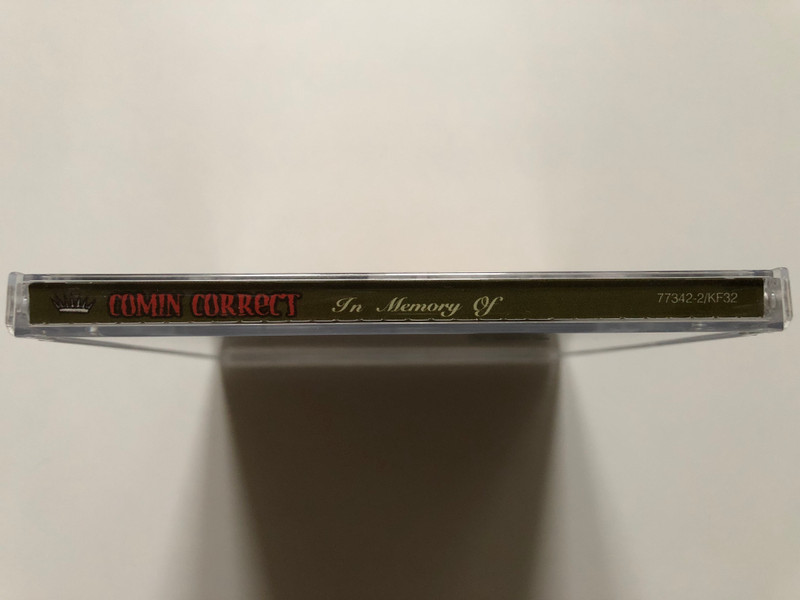 Comin' Correct – In Memory Of / KINGfisher Audio CD 2001 / 77342-2/KF32