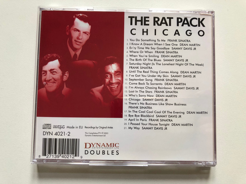 The Rat Pack - Chicago / Dynamic Audio CD 2003 / DYN 4021-2
