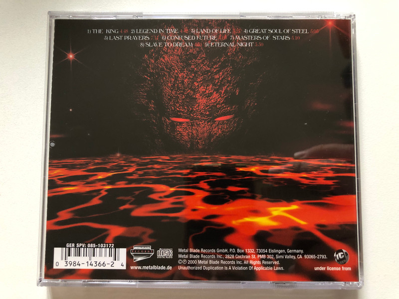 Cydonia / Metal Blade Records Audio CD 2000 / 3984-14366-2