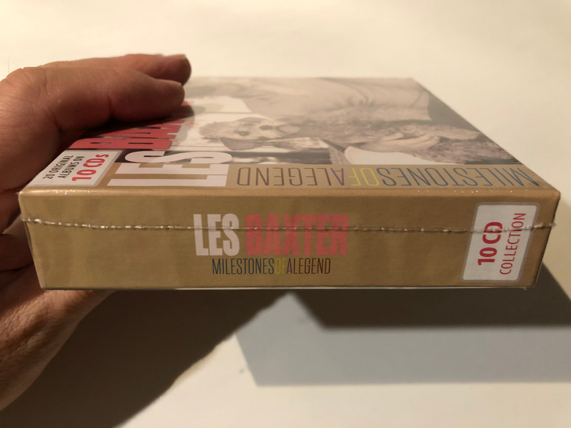 Les Baxter – Milestones Of A Legend / Documents 10x Audio CD, Box Set / 600389