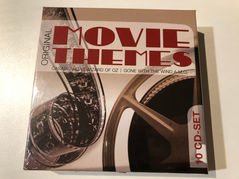 Original Movie Themes - Casablanca; Wizard Of Oz; Gone With The Wind; a. m. o. / Documents 10x Audio CD, Box Set 2007 / 231888