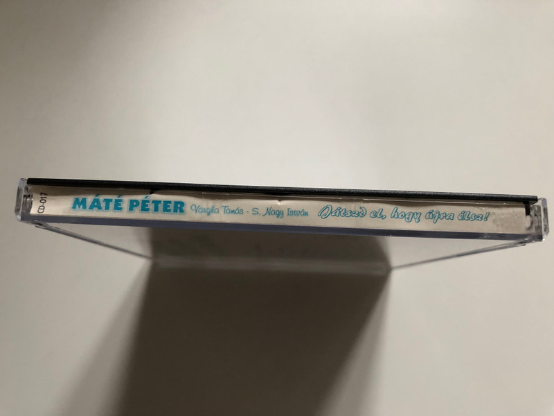 Máté Péter: Játszd El, Hogy Újra Élsz! - Vargha Tamas, S. Nagy Istvan, Mate Peter hagyatekabol a felvetelt, S. Nagy Istvan bocsatotta rendelkezesunkre. Koszonjuk! / Nem studiofelvetel! / Alfa Studio Audio CD / CD-018