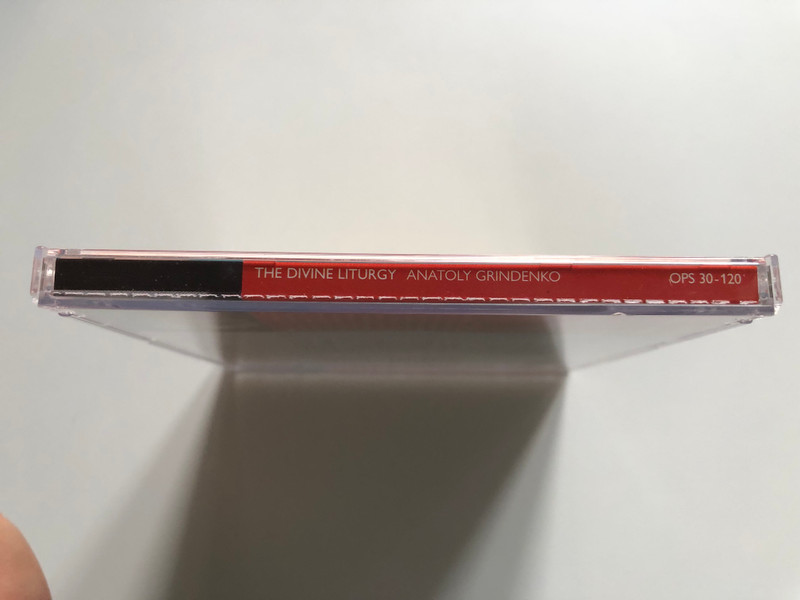 The Divine Liturgy St. John Chrysostom - Russian Patriarchate Choir, Anatoly Grindenko / Opus 111 Audio CD 1995 / OPS 30-120