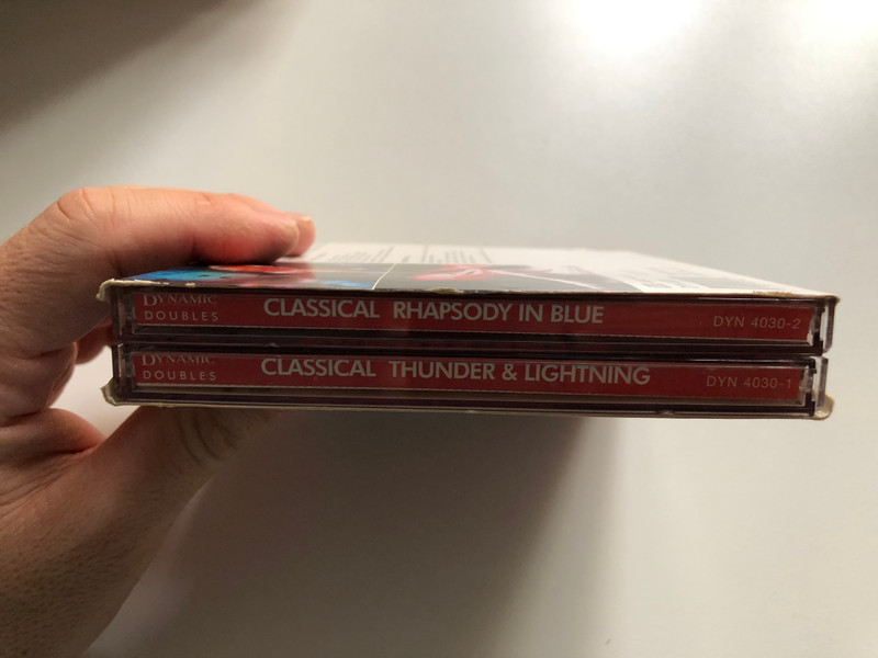 Classical - Thunder & Lightning & Rhapsody In Blue / Double Album / Dynamic 2x Audio CD 2005 / DYN 4030