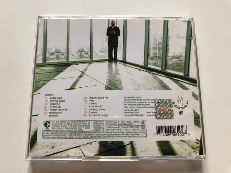 Moby – Hotel / Mute Audio CD / 0724386061027