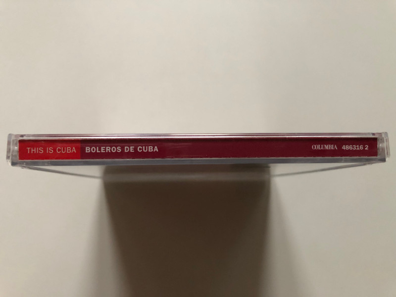 Boleros De Cuba - Including: Roberto Sanchez Con La Gloria Matancera, Orquesta Aragon, Pacho Alonso, Conjunto Roberto Faz, Gina Leon, Amelita Frades, And Many More / This Is Cuba / Columbia Audio CD 1999 / 486316 2 