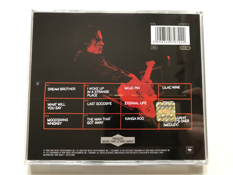 Jeff Buckley – Mystery White Boy (Live '95 ~ '96) / Columbia Audio CD 2000 / 497972 2