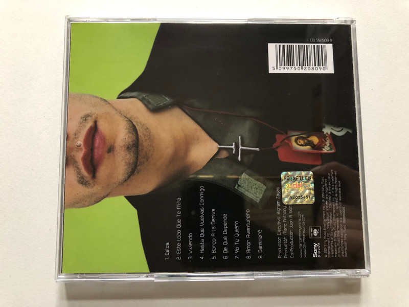 Marc Anthony – Libre / Sony Discos Audio CD 2001 / 502080 9