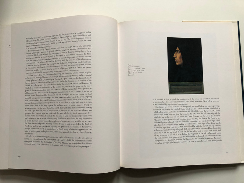 Botticelli - Life and Work / Ronald Lightbown / Thames & Hudson Ltd, 1989 / Hardcover (9780500092064)