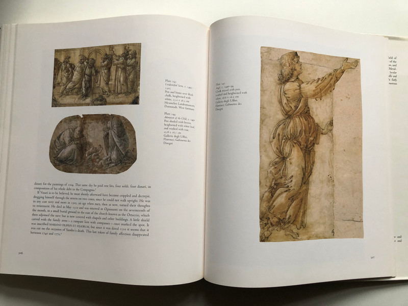 Botticelli - Life and Work / Ronald Lightbown / Thames & Hudson Ltd, 1989 / Hardcover (9780500092064)