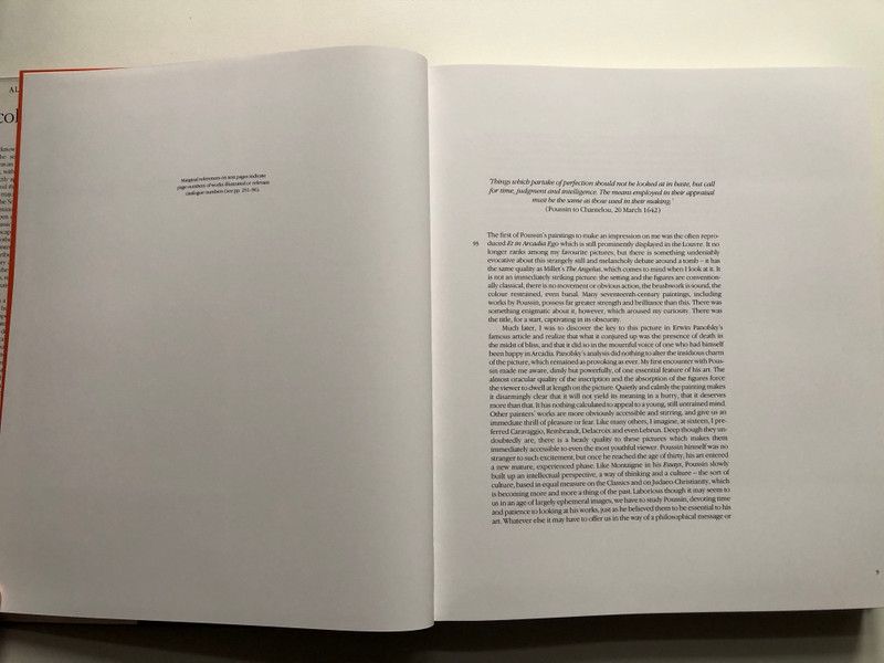 POUSSIN / Nicolas Poussin / ALAIN MEROT / Painters & sculptors / Thames & Hudson Ltd, 1990 / Hardcover (9780500092101)
