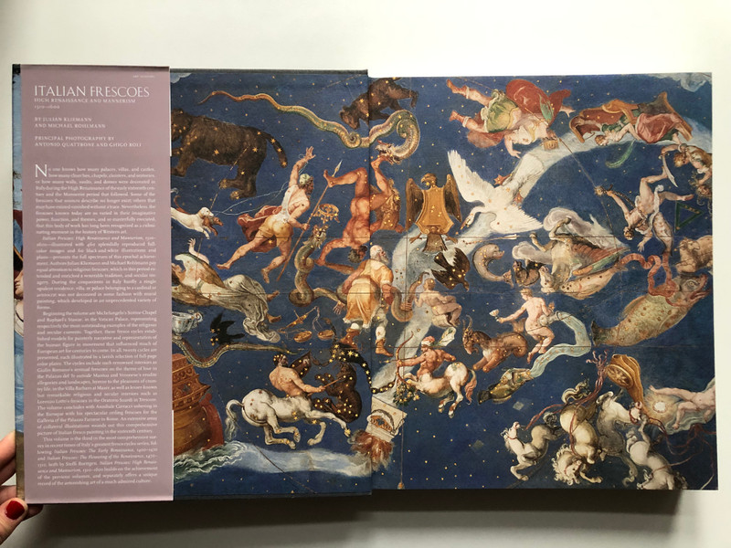 ITALIAN FRESCOES / HIGH RENAISSANCE AND MANNERISM / JULIAN KLIEMANN AND MICHAEL ROHLMANN / Abbeville Press, 2004 / Hardcover (9780789208316)